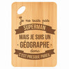Planche bambou gravée personnalisée homme idée cadeau Fête des Pères apéro 30×20 prénom cuisine plateau fromage anniversaire noel papa papi 