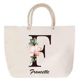 Sac Fête des Mères Mamie Famille Idée Cadeau anniversaire Noël Travail Boulot Métier Départ Retraite Collègue Femme cabas shopping plage