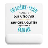 Tapis de souris ergonomique avec repose-poignet, accessoire bureau pour femme et homme, fête des pères, cadeau pas cher, idée cadeau fête des mères, secret santa, départ à la retraite, télétravail et gaming