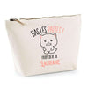Trousse pochette de rangement maquillage Fête des Mères Mamie Famille Idée Cadeau anniversaire Noël Travail Boulot Métier Départ Retraite Collègue Femme