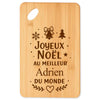 Planche à découper cadeau Noël famille amis papa maman mamie papi, idée cadeau apéro et cuisine, Secret Santa
