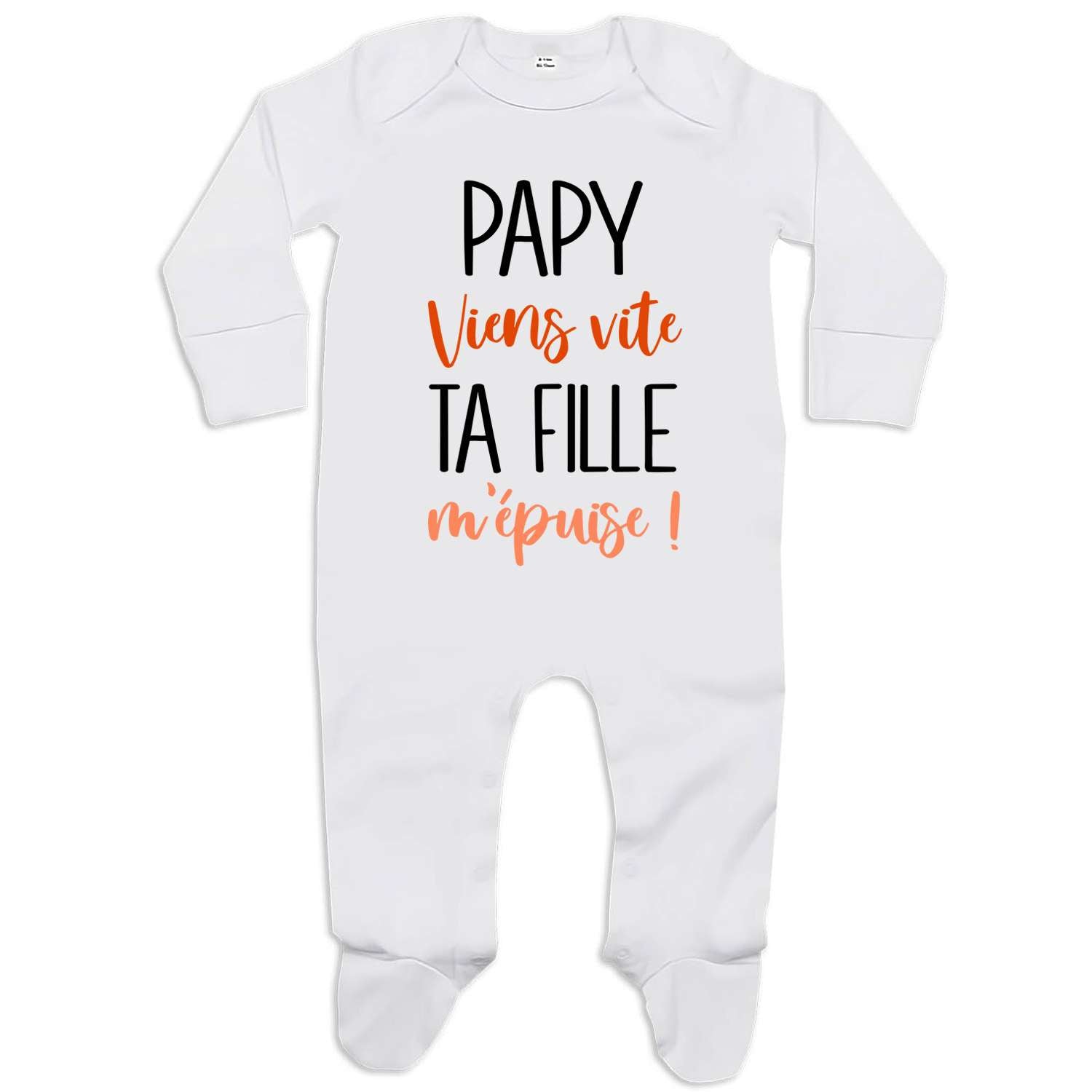 Body Bébé Personnalisé - 100% Coton Avec Prénom, Cadeau Naissance Mignon Et Confortable