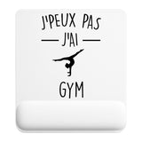 Tapis de souris ergonomique avec repose-poignet, accessoire bureau pour femme et homme, fête des pères, cadeau pas cher, idée cadeau fête des mères, secret santa, départ à la retraite, télétravail et gaming