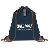 Sac à dos Bleu avec pochette Cuvée 1992