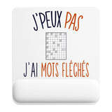 Tapis de souris ergonomique avec repose-poignet, accessoire bureau pour femme et homme, fête des pères, cadeau pas cher, idée cadeau fête des mères, secret santa, départ à la retraite, télétravail et gaming