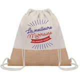 Sac Fête des Mères Mamie Maman Cadeau anniversaire Noël Travail Métier Départ Retraite Collègue Femme cabas shopping plage