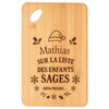 Planche à découper cadeau Noël famille amis papa maman mamie papi, idée cadeau apéro et cuisine, Secret Santa