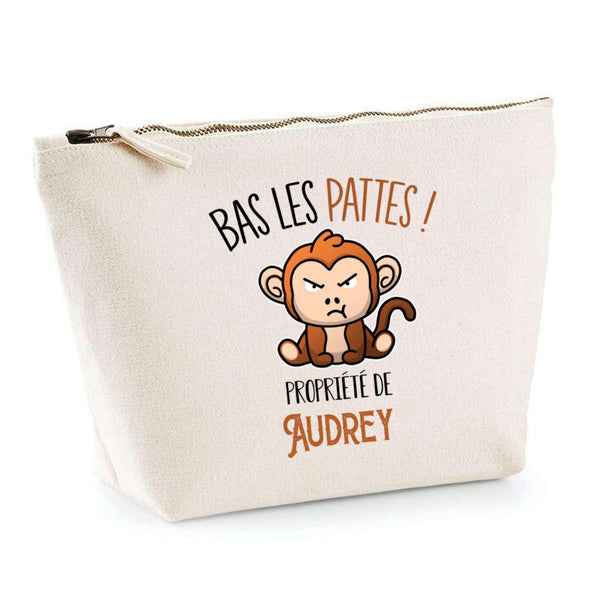 Trousse pochette de rangement maquillage Fête des Mères Mamie Famille Idée Cadeau anniversaire Noël Travail Boulot Métier Départ Retraite Collègue Femme