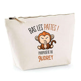 Trousse pochette de rangement maquillage Fête des Mères Mamie Famille Idée Cadeau anniversaire Noël Travail Boulot Métier Départ Retraite Collègue Femme