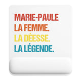 Tapis de souris ergonomique avec repose-poignet, accessoire bureau pour femme et homme, fête des pères, cadeau pas cher, idée cadeau fête des mères, secret santa, départ à la retraite, télétravail et gaming