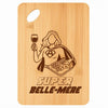 Planche bambou gravée personnalisée femme idée cadeau Fête des Mères apéro 30×20 prénom cuisine plateau fromage anniversaire noel maman mamie