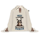Sac à dos avec pochette Vincent Panda Grain
