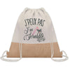 Sac Fête des Mères Mamie Cadeau anniversaire Noël Travail Métier Départ Retraite Collègue Femme Homme Fête des Pères Papa Maman Papi cabas shopping plage