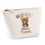Trousse pochette de rangement maquillage Fête des Mères Mamie Famille Idée Cadeau anniversaire Noël Travail Boulot Métier Départ Retraite Collègue Femme