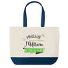 Sac de shopping bleu Meilleur Militaire de tous les temps