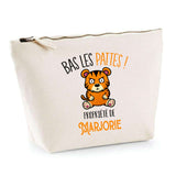 Trousse pochette de rangement maquillage Fête des Mères Mamie Famille Idée Cadeau anniversaire Noël Travail Boulot Métier Départ Retraite Collègue Femme