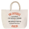 Sac Fête des Mères Mamie Famille Idée Cadeau anniversaire Noël Travail Boulot Métier Départ Retraite Collègue Femme cabas shopping plage