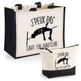 Cabas homme ou femme sac plage ou shopping tote bag pochette trousse Idée cadeau original pour anniversaire Noël travail départ retraite collègue famille fete des mères fetes des pères papa maman mamie papi