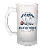 Chope de bière homme personnalisé idée cadeau homme Chope de bière original homme Chope de bière prénom cadeau noël anniversaire secret santa Verre à Bière pinte