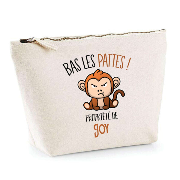 Trousse pochette de rangement maquillage Fête des Mères Mamie Famille Idée Cadeau anniversaire Noël Travail Boulot Métier Départ Retraite Collègue Femme