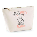 Trousse pochette de rangement maquillage Fête des Mères Mamie Famille Idée Cadeau anniversaire Noël Travail Boulot Métier Départ Retraite Collègue Femme