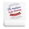 Tapis de souris ergonomique avec repose-poignet, accessoire bureau pour femme et homme, fête des pères, cadeau pas cher, idée cadeau fête des mères, secret santa, départ à la retraite, télétravail et gaming