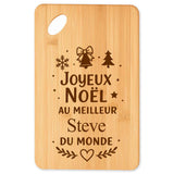 Planche à découper cadeau Noël famille amis papa maman mamie papi, idée cadeau apéro et cuisine, Secret Santa