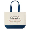 Sac de shopping bleu Naturopathe au Top