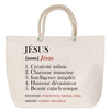 Sac Fête des Mères Mamie Famille Idée Cadeau anniversaire Noël Travail Boulot Métier Départ Retraite Collègue Femme cabas shopping plage