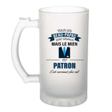 Chope de bière homme personnalisé idée cadeau homme Chope de bière original homme Chope de bière prénom cadeau noël anniversaire secret santa Verre à Bière pinte