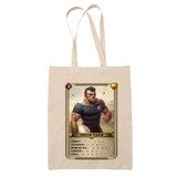 Tote Bag Papa Rugbyman - Carte de jeu Gamer