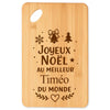Planche à découper cadeau Noël famille amis papa maman mamie papi, idée cadeau apéro et cuisine, Secret Santa