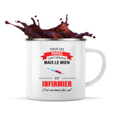mug homme personnalisé idée cadeau homme mug original homme mug prénom cadeau noël anniversaire secret santa tasse timbale camping