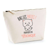 Trousse pochette de rangement maquillage Fête des Mères Mamie Famille Idée Cadeau anniversaire Noël Travail Boulot Métier Départ Retraite Collègue Femme