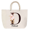 Sac Fête des Mères Mamie Famille Idée Cadeau anniversaire Noël Travail Boulot Métier Départ Retraite Collègue Femme cabas shopping plage