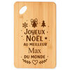 Planche à découper cadeau Noël famille amis papa maman mamie papi, idée cadeau apéro et cuisine, Secret Santa