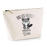Trousse pochette de rangement maquillage Fête des Mères Mamie Famille Idée Cadeau anniversaire Noël Travail Boulot Métier Départ Retraite Collègue Femme