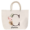 Sac Fête des Mères Mamie Famille Idée Cadeau anniversaire Noël Travail Boulot Métier Départ Retraite Collègue Femme cabas shopping plage