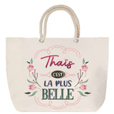 Sac Fête des Mères Mamie Famille Idée Cadeau anniversaire Noël Travail Boulot Métier Départ Retraite Collègue Femme cabas shopping plage