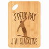 Planche bambou gravée personnalisée femme homme idée cadeau Fête des Mères Fête des Pères apéro papa maman prénom cuisine plateau fromage