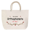 Sac Fête des Mères Mamie Famille Idée Cadeau anniversaire Noël Travail Boulot Métier Départ Retraite Collègue Femme cabas shopping plage