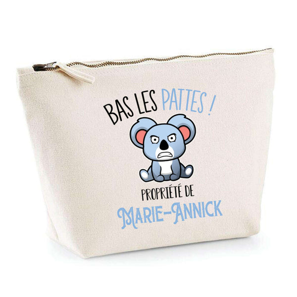 Trousse pochette de rangement maquillage Fête des Mères Mamie Famille Idée Cadeau anniversaire Noël Travail Boulot Métier Départ Retraite Collègue Femme