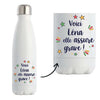 idée cadeau maman fête des mères prénom secret santa anniversaire femme noel gourde écologique