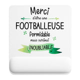 Tapis de souris ergonomique avec repose-poignet, accessoire bureau pour femme et homme, fête des pères, cadeau pas cher, idée cadeau fête des mères, secret santa, départ à la retraite, télétravail et gaming