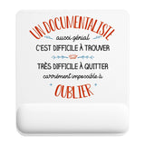 Tapis de souris ergonomique avec repose-poignet, accessoire bureau pour femme et homme, fête des pères, cadeau pas cher, idée cadeau fête des mères, secret santa, départ à la retraite, télétravail et gaming