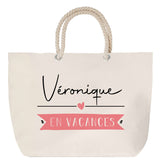 Sac Fête des Mères Mamie Famille Idée Cadeau anniversaire Noël Travail Boulot Métier Départ Retraite Collègue Femme cabas shopping plage