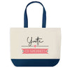 Sac de shopping bleu Yvette en Vacances