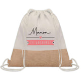 Sac Fête des Mères Mamie Maman Cadeau anniversaire Noël Travail Métier Départ Retraite Collègue Femme cabas shopping plage