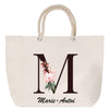 Sac Fête des Mères Mamie Famille Idée Cadeau anniversaire Noël Travail Boulot Métier Départ Retraite Collègue Femme cabas shopping plage