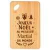 Planche à découper cadeau Noël famille amis papa maman mamie papi, idée cadeau apéro et cuisine, Secret Santa